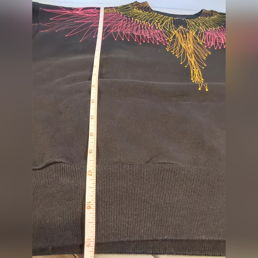 Marcelo Burlon Black Crewneck Sweatshirt XS - Picture 11 of 14